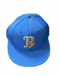 UCLA Bruins Logo Under Armour Cap Hat Blue Gold Stretch Size 7 - Picture 1 of 6