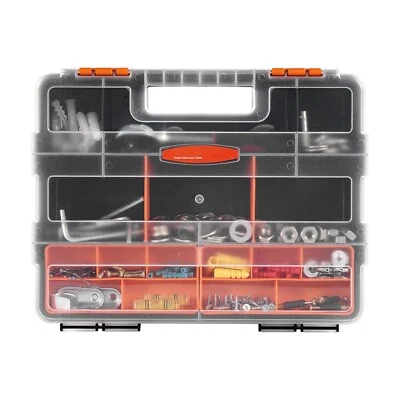 Paquete de 3 organizadores de piezas pequeñas caja organizadora de 21 compartimentos con divisor extraíble Foto 1 de 4