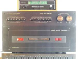 Spectro Acoustics - 217 - 202L Power Amplifier, Preamplifier - Foto 1 di 10