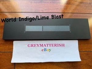 44mm NIKE *WORLD INDIGO/LIME BLAST* Odblaskowy zegarek Apple Watch Sport Loop opaska - Zdjęcie 1 z 7