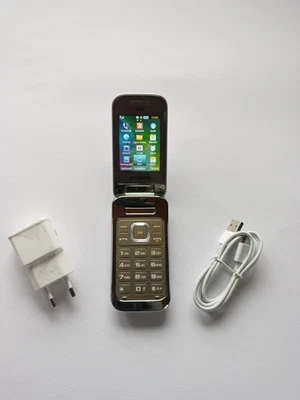 Orignal Samsung GT-C3595 Klapphandy - Silber -Ohne SIMlock -sehr gut - Bild 1 von 4