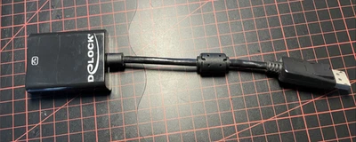 Delock 61847 Adapter Displayport 1.1 DVI female - Bild 1 von 4