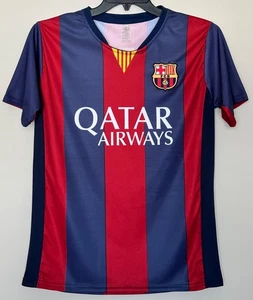 FC Barcelona Messi #10 Fußball Trikot Erwachsene Größe Medium Qatar Airways Herren Shirt " - Bild 1 von 6
