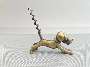 Bronze Richard Rohac Dog Corkscrew Made In Austria - Picture 1 of 8