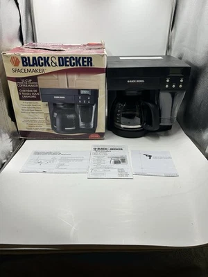 Black & Decker ODC440B Under Cabinet Spacemaker Coffee Maker Black 12 Cup - Image 1 of 4