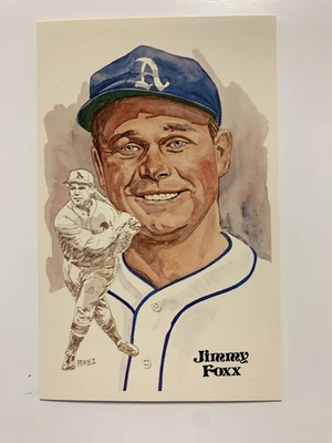 Jimmy Foxx PEREZ STEELE POST CARD - Image 1 of 2