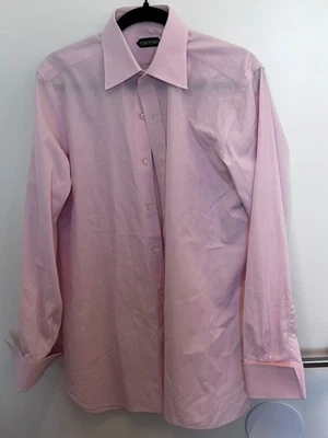 Elegante Camisa de Vestir Tom Ford Rosa - 15.5" Foto 1 de 3