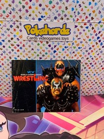 wcw world championship wrestling nes manual only