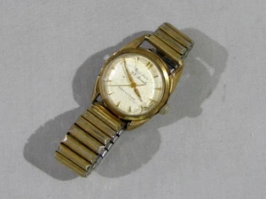 Vintage BULOVA 23J SELF WINDING MENS WRIST WATCH - FOR RESTORATION - 10K RGP - Picture 1 of 7