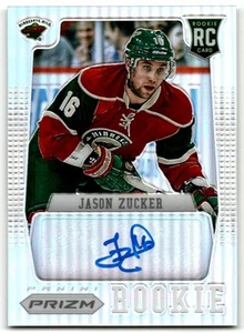 2012-13 Panini Rookie Anthology #80 Jason Zucker Prizm Rookie Autographs - Picture 1 of 2