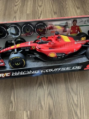Maisto Tech Ferrari SF-23 Charles Leclerc #16 1:10 Scale F1 RC Car+Extra Wheels  - Image 1 of 4