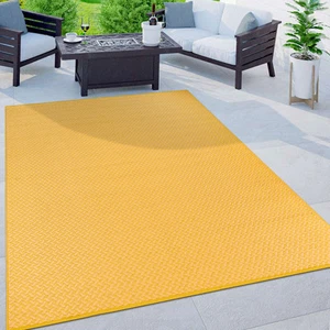 Rugshop Outdoorrugs Modern Solid Reversible Plastic Indoor Outdoor Carpet 5x7 - Picture 1 of 11