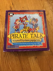 Pirate Talk Board Gam- A Receptive & Expressive Language Game from Super Duper - Picture 1 of 19