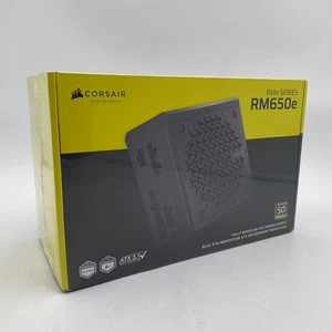 CORSAIR RM650e Modular Low-Noise ATX Power Supply Black CP-9020302-NA - Picture 1 of 3