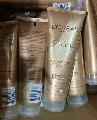 L’Oreal Paris Sublime Glow Daily Moisturizer Medium Skin Tones 8 fl oz (1 Tube) - Image 1 of 3