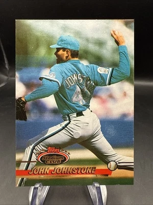1993 Topps Stadium Club - John Johnstone #734 (RC) - Image 1 of 2