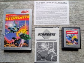 STARGATE - Atari 2600 Game - Complete in Box - Fully Tested!  WILLIAMS
