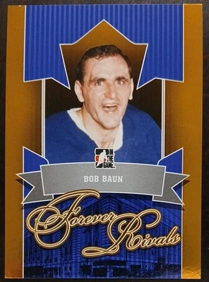 2012 - 2013 ITG Bob Baun Forever Rivals Gold /30 #70 Hockey Card - Image 1 of 2
