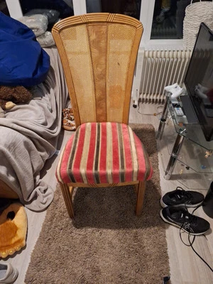 Set Of 6 Wooden Dining Chairs. - Image 1 of 2