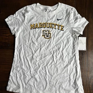 T shirt Nike donna Medium Marquette Golden Eagles nuova con etichetta - Foto 1 di 4