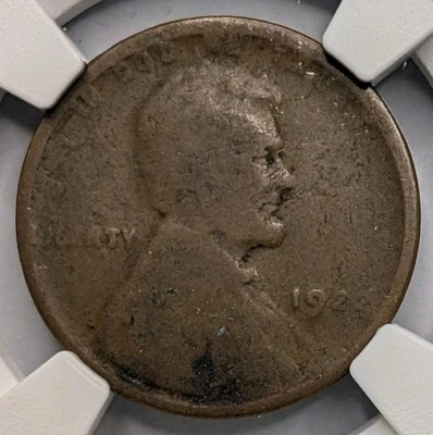 1922 No D Lincoln centavo de trigo reverso fraco, par de matrizes 3, NGC bons dets., CERTIFICADO - Imagem 1 de 4