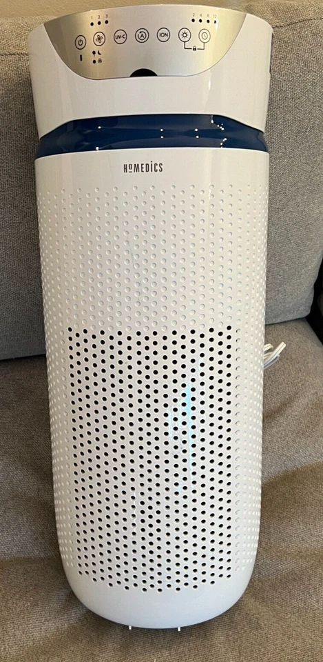 Purificador de aire UV HoMedics TotalClean Deluxe 5 en 1 grande limpiar eliminar humo Foto 1 de 4