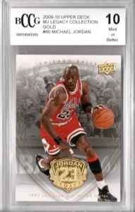 2009-10 Upper Deck Michael Jordan Legacy Collection Gold #60 BCCG 10 GM - Bild 1 von 2