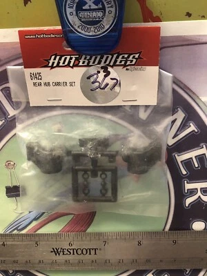 Juego portador de buje trasero Hpi Hot Bodies 61425 nuevo en paquete 🇺🇸 enviado a EE. UU. Foto 1 de 2
