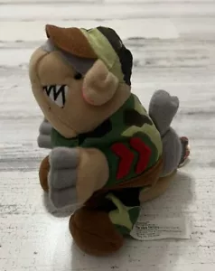 Meanies Armadillo Dan Beanbag Plushy From The Idea Factory New With Tags Vintage - Picture 1 of 7