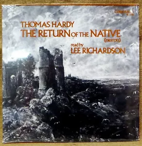 SEALED AUDIOBOOK LP: THOMAS HARDY LEE RICHARDSON RETURN OF THE NATIVE TC 1733 - Foto 1 di 2