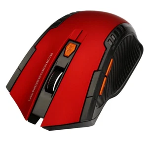 Gaming Wireless 2.4G Wireless Ergonomic Optical Mouse - Picture 1 of 11