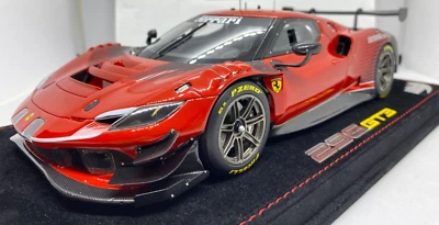 BBR P18225A FERRARI 296 GT3 2022 RED LIMITED EDITION 1:18 - Image 1 of 4