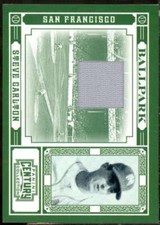 Steve Carlton Card 2010 Panini Century Ballpark Materials #5 