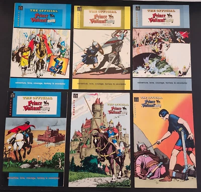 The Official Hal Foster PRINCE VALIANT 1,3,5,6,7,10 por PIONEER cómic ALTOS GRADOS Foto 1 de 4
