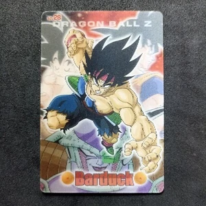 Bardock No. 28 Lenticular 3D Dragon Ball Gummy Card Bandai 2004 Japanese - Imagen 1 de 6
