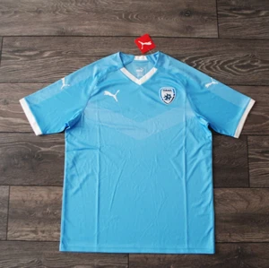 BNWT ISRAEL NATIONAL TEAM HOME FOOTBALL SHIRT 2018 2020 SOCCER JERSEY PUMA LARGE - Picture 1 of 8