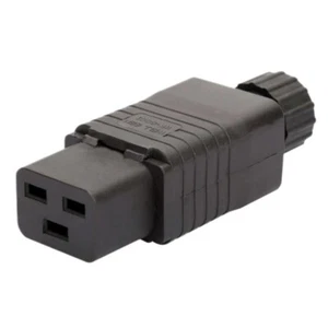 IEC C19 16A Power Cord Connector,Black PDU IEC C19 Rewirable Socket plug - Picture 1 of 7