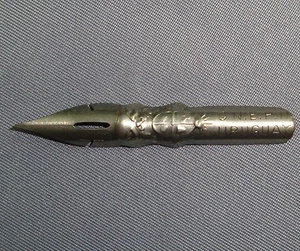 PLUME  PEN BRAUSE BLASON ESTAMPE URUGUAY NIB PENNA PLUMA FEDER ECRITURE WRITING - Picture 1 of 1