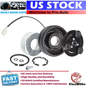 A/C AIR COMPRESSOR CLUTCH KIT For Mazda 3 04-09 MAZDA 5 2006 2007 2008 2009 2010 - Picture 1 of 12