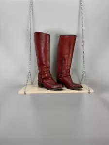 Damen Stiefel MOMA Größe 40 Farbe Rot - Bild 1 von 13