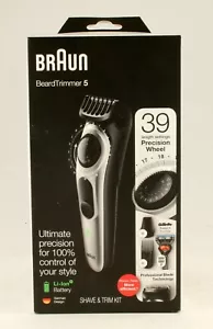 *Braun Beard Trimmer 5 Cordless & Rechargeable & ProGlide Razor BT5260 - Picture 1 of 5