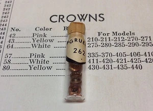 GRUEN CROWNS MODEL 210-211-212-270-271-275-280-285-295 PINK YELLOW WHITE - Bild 1 von 16