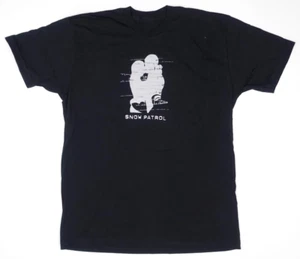 T-shirt Snow Patrol nera cotone taglia intera unisex S-5XL RM1060 - Foto 1 di 3