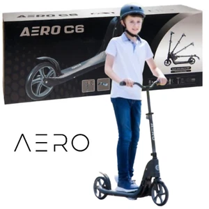 Aero C6 Black Kick Faltroller Alter 8+ Max Fahrergewicht 100 kg für Pendeln - Bild 1 von 8