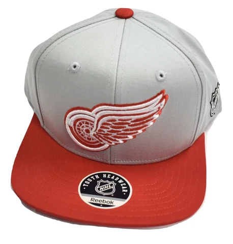 Reebok Youth NHL Face-Off Detroit Red Wings Snapback Hat Cap New Cover