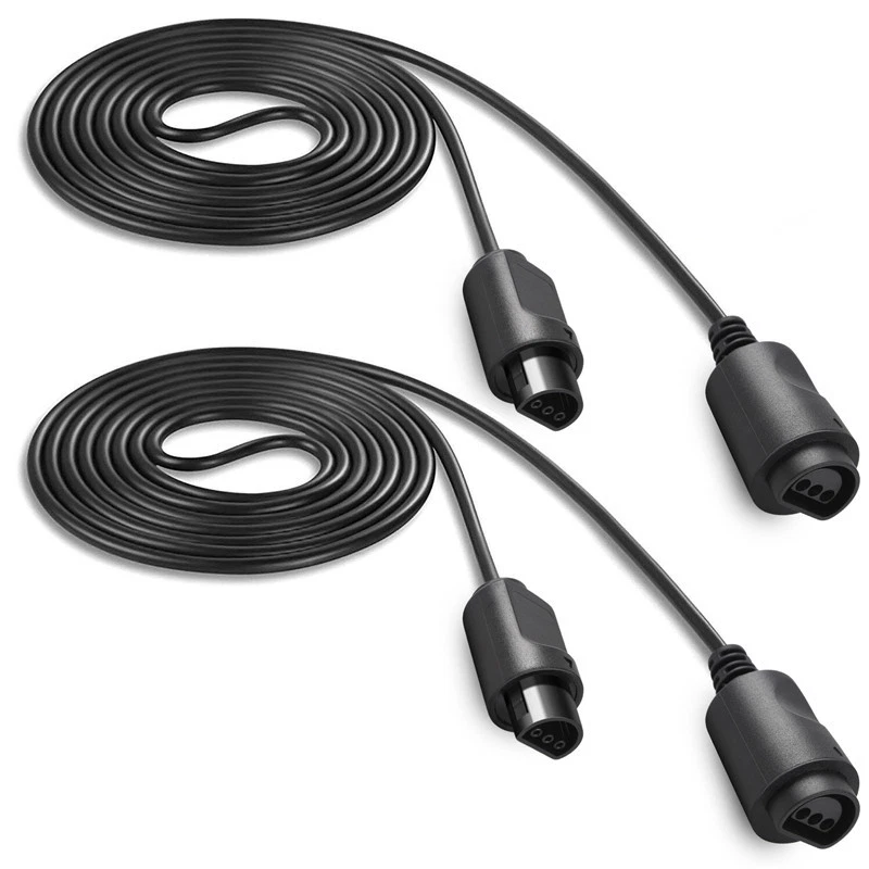 1 x 2 x 4 N64 1.8M 6FT Extension Cable Controller Cord For N64 Console Contoller - Image 1 of 4