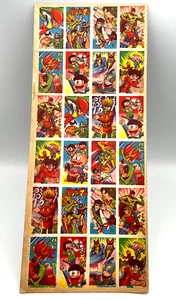 Batman menko japan uncut sheet Vintage Super rare card - Picture 1 of 12