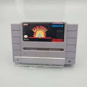Kablooey (Super Nintendo, 1992) Ka-Blooey SNES Cart Only  - Picture 1 of 2