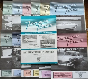 Fomoco Times 1997 Complete + Roster 54,55,56 Fords Crown Victoria - Imagen 1 de 8