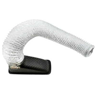 Turbo Intake Pipe Turbine Inlet Car SUV Air Funnel Racing Carbon Fiber Styling - Image 1 of 4